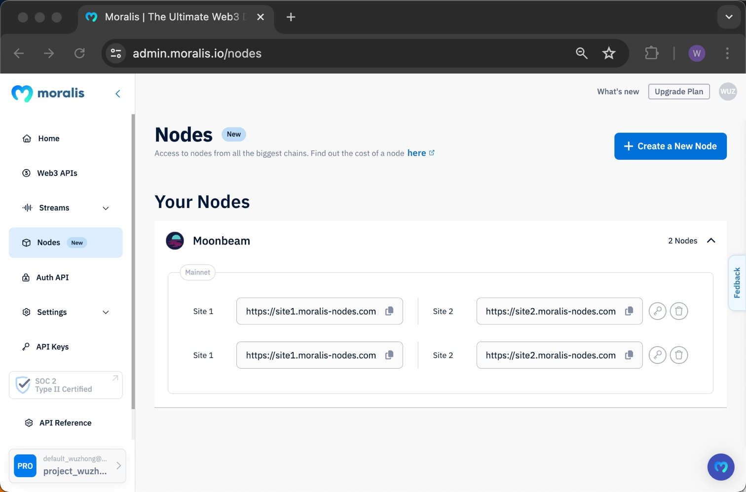 node ready page